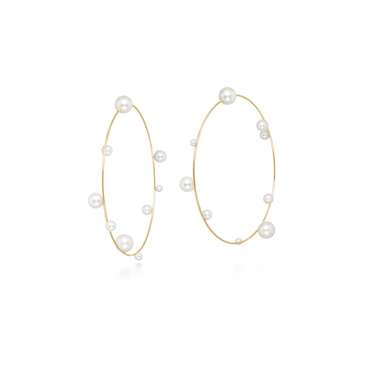 Boucles d'oreilles bubble hoop