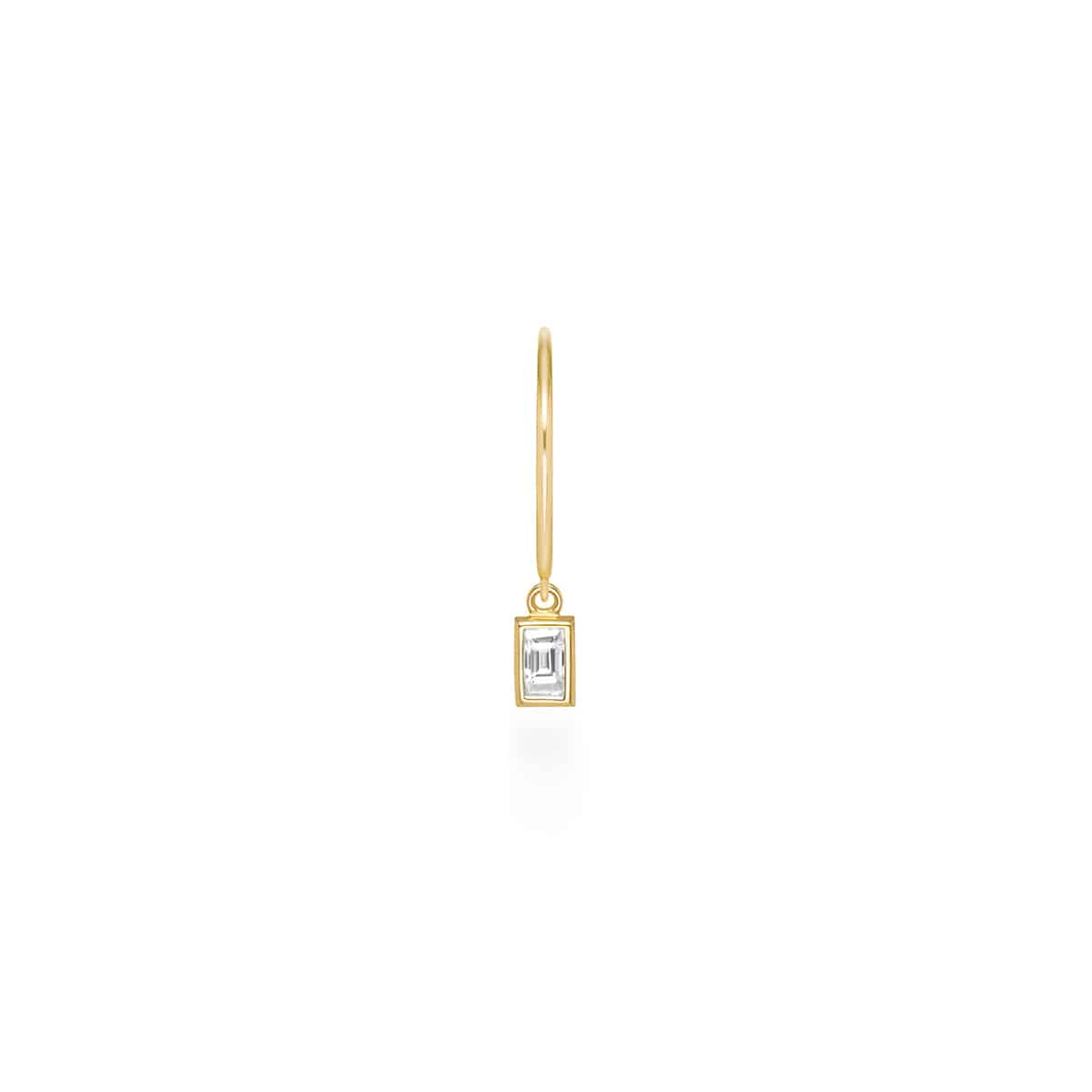 nudity baguette earring