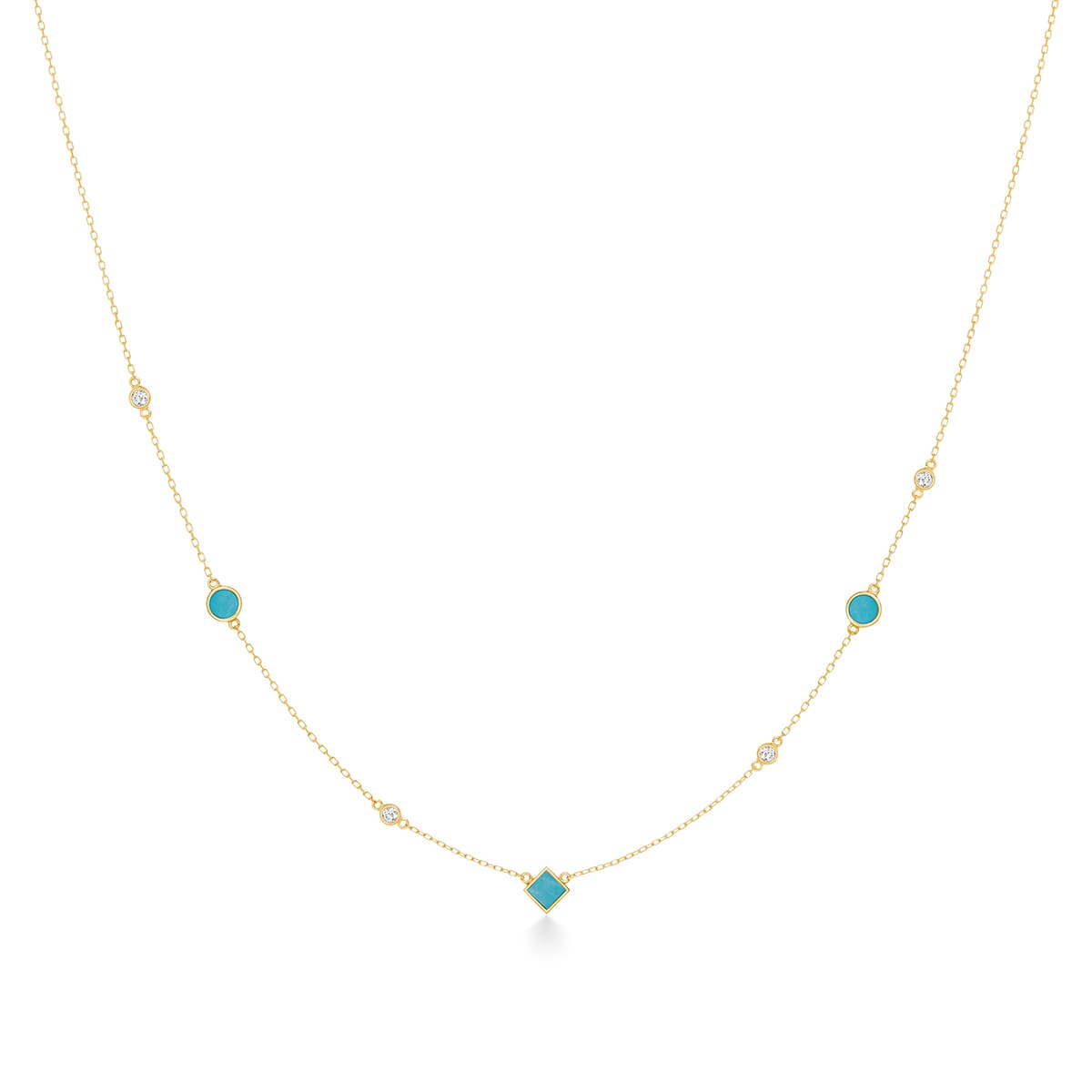 nudity grand turquoise 項鍊
