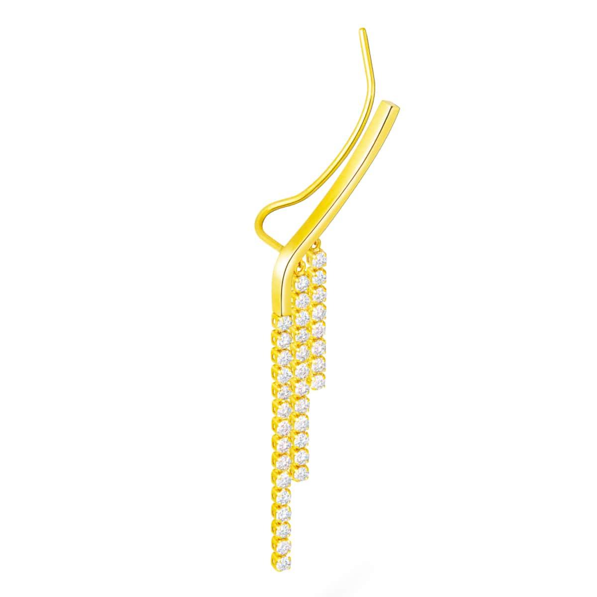 chandelier flow earring