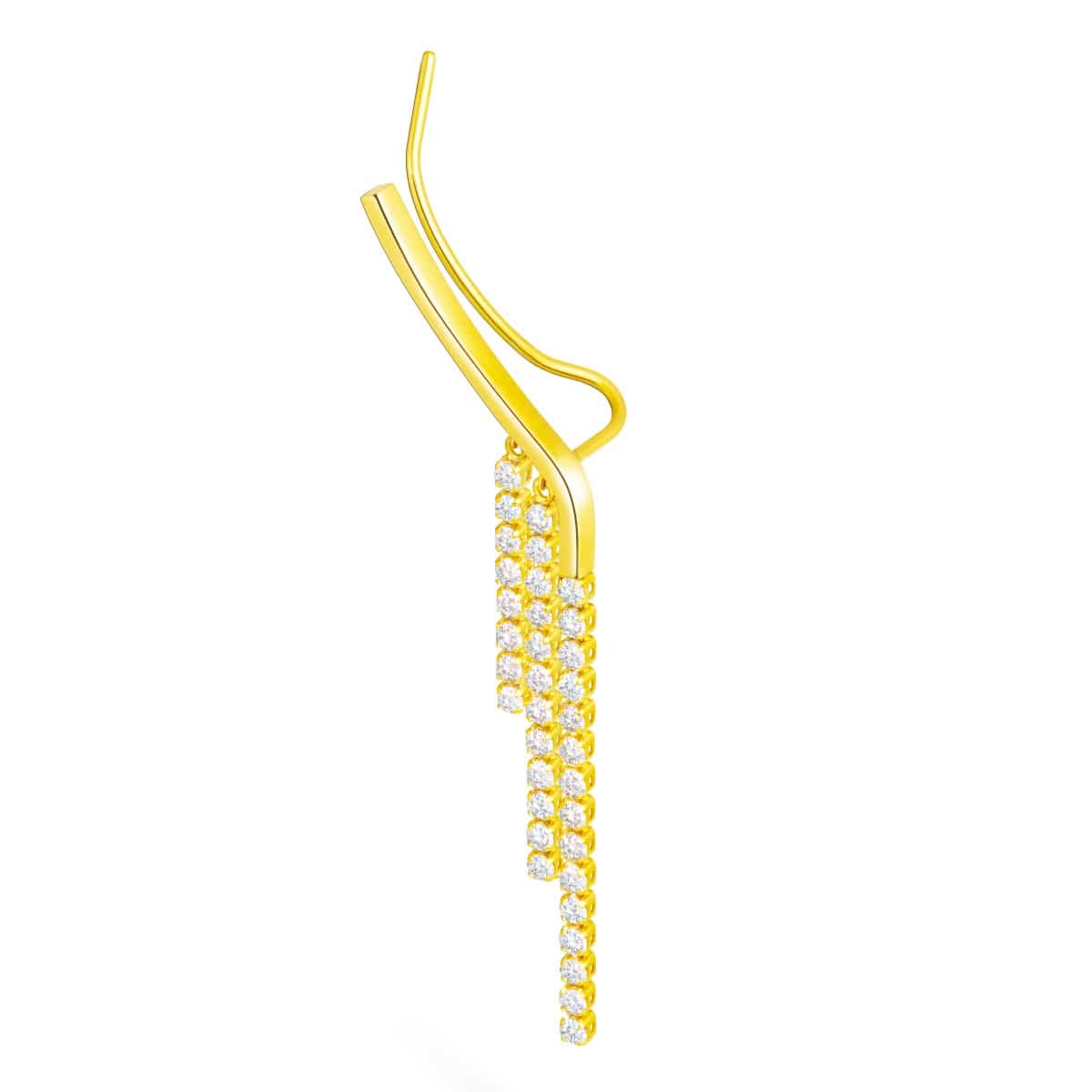 chandelier flow earring