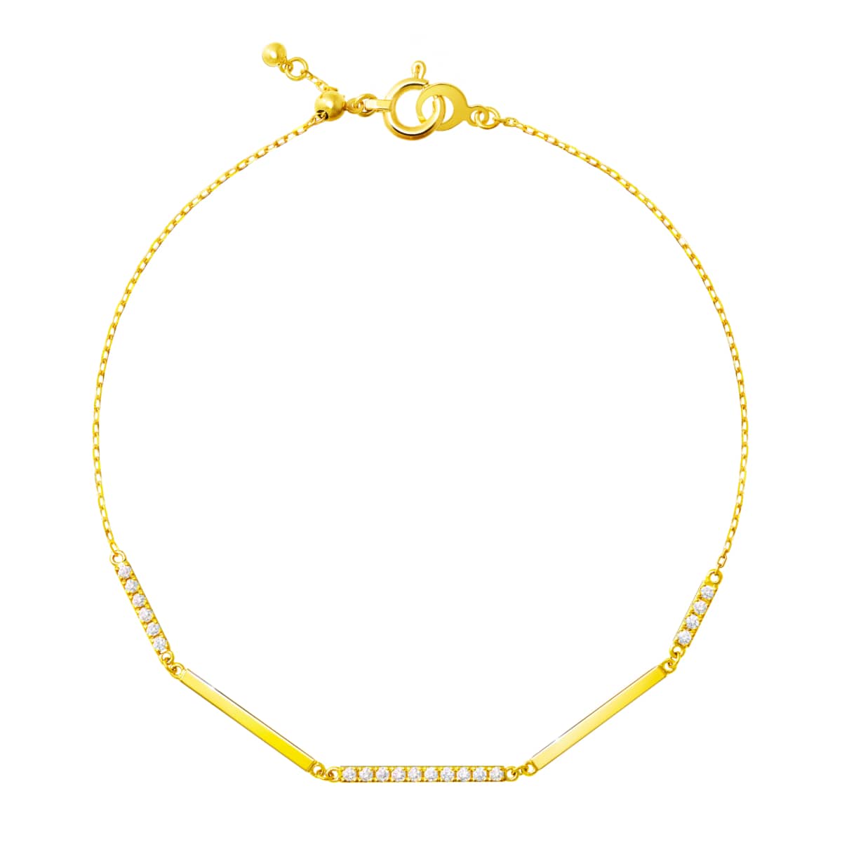 chandelier layered bracelet