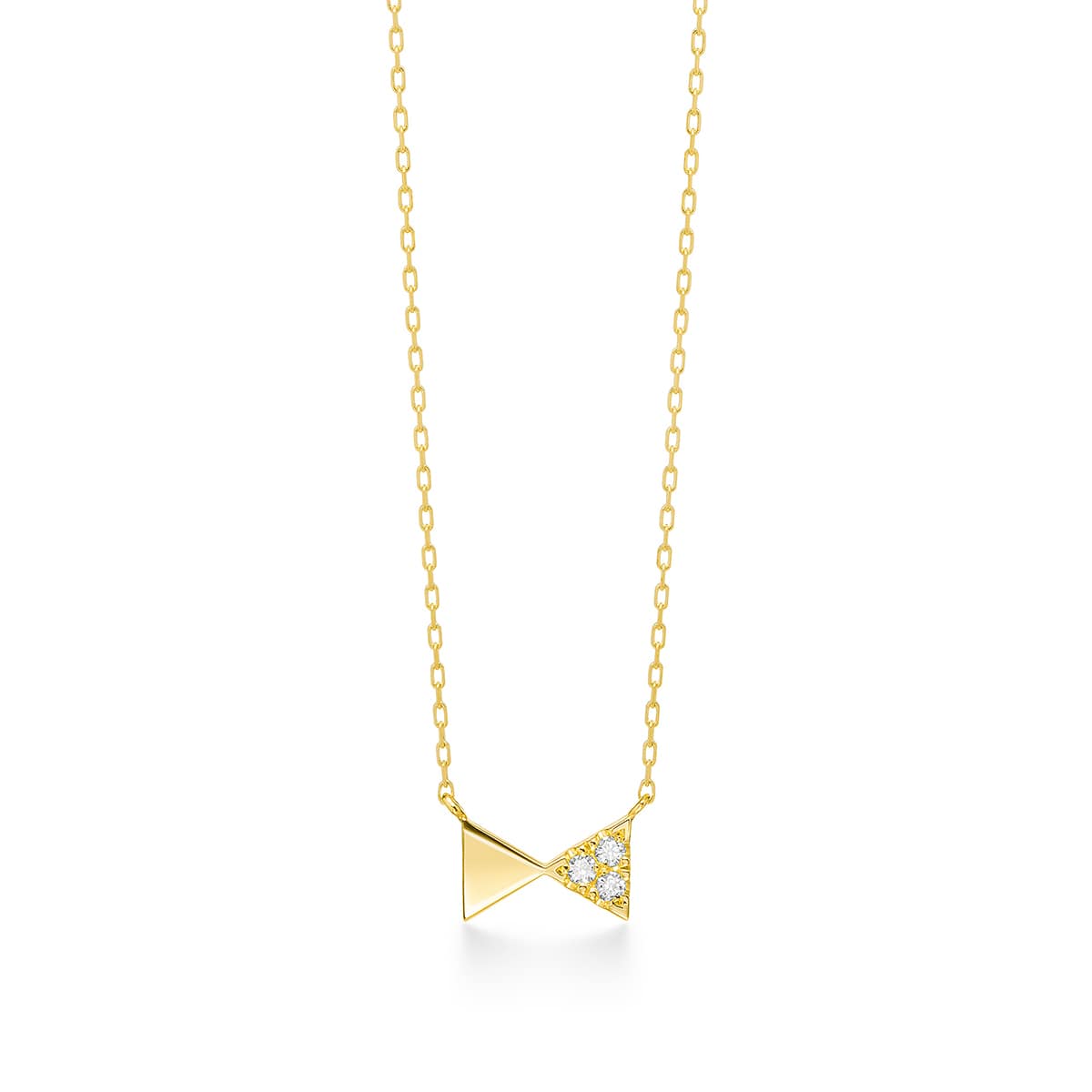 cerf-volant pavé combination necklace