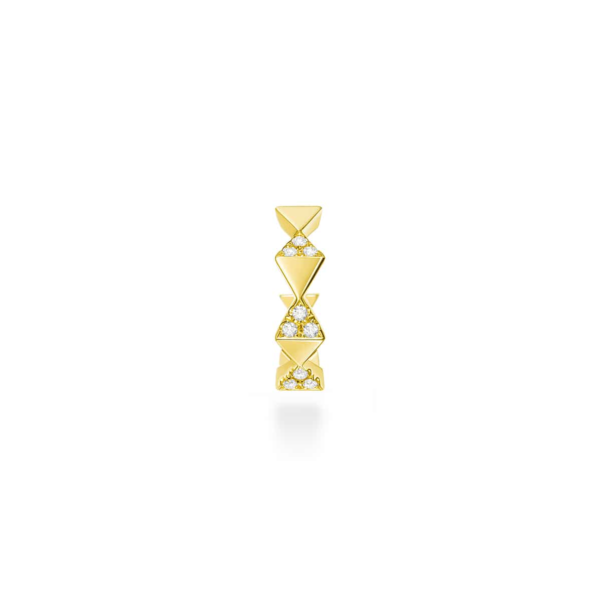 cerf-volant pavé sequence earring