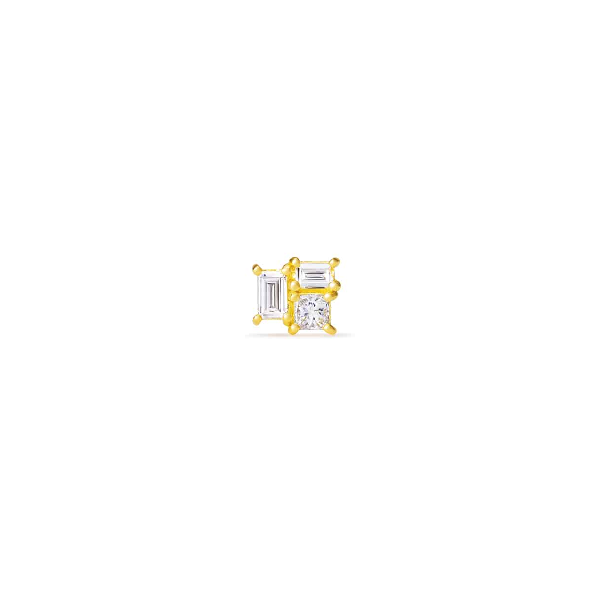 Boucles d'oreilles mosaic lueur