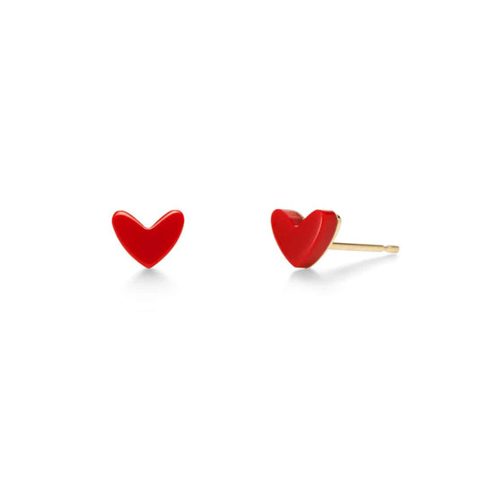 Boucles d'oreilles thiran heart