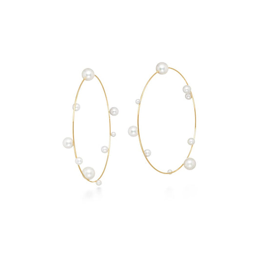 Boucles d'oreilles bubble hoop
