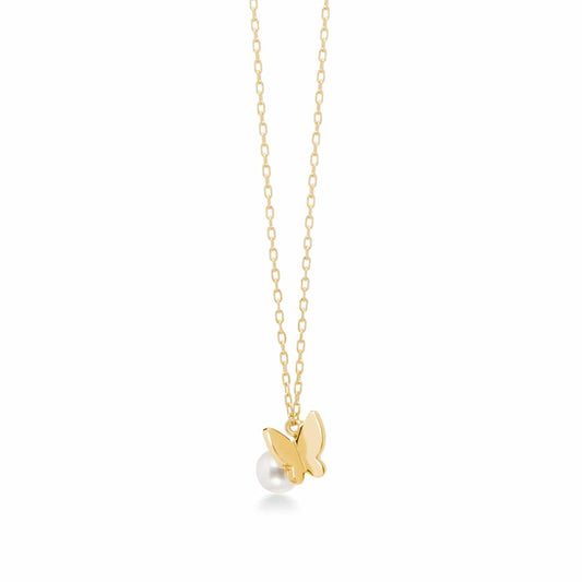papillon brillant petit 珍珠項鍊 