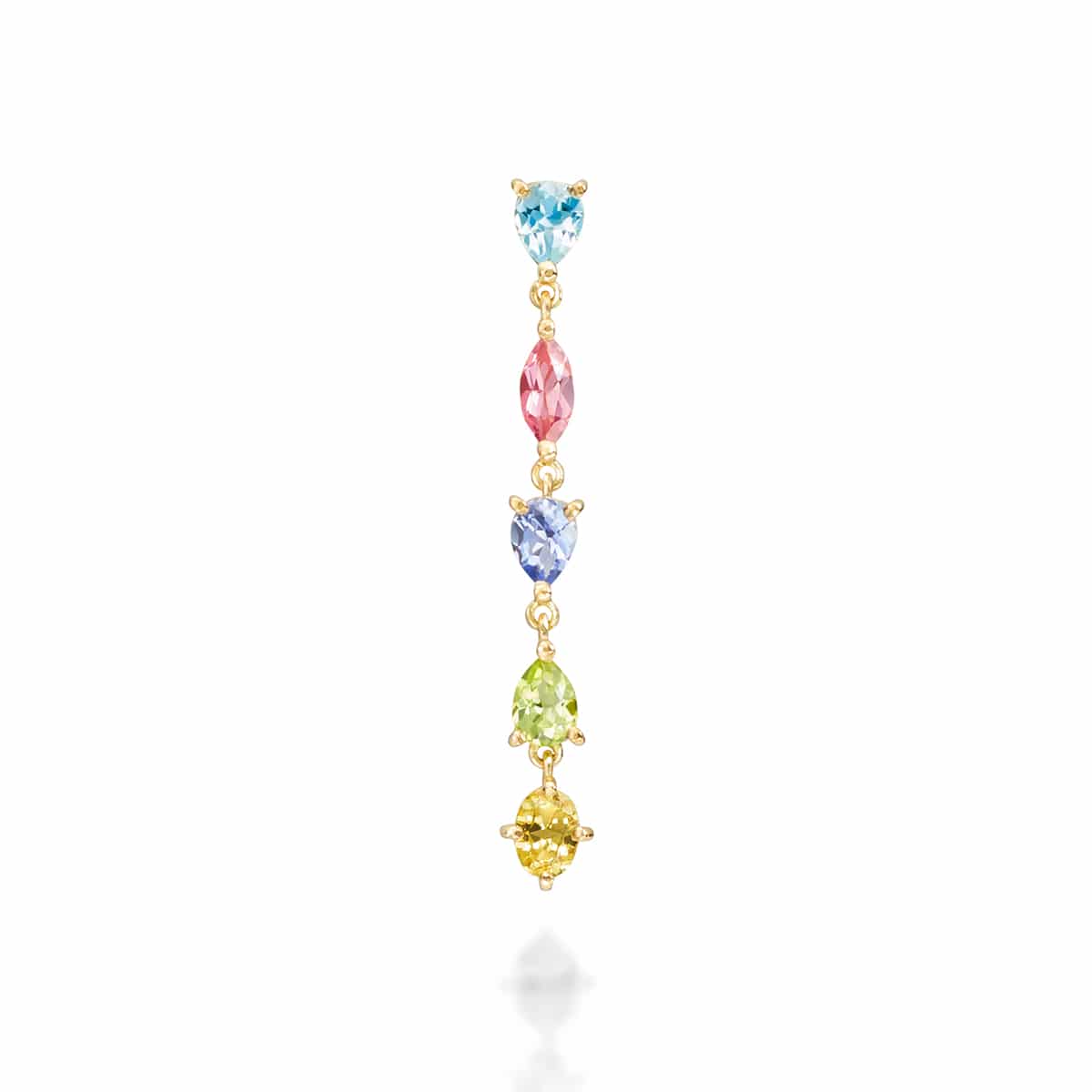 Boucle d'oreille foliage