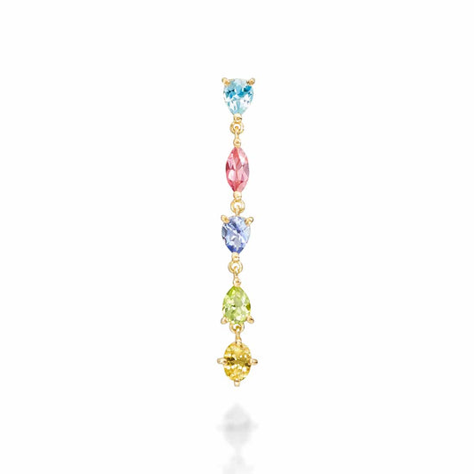 Boucle d'oreille foliage