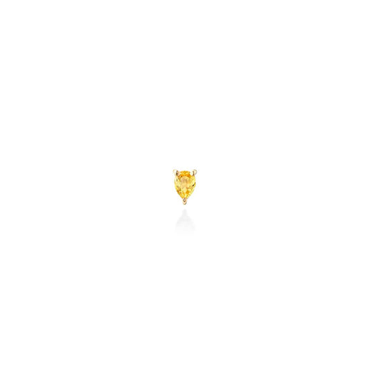 Boucles d’oreille foliage (jaune)