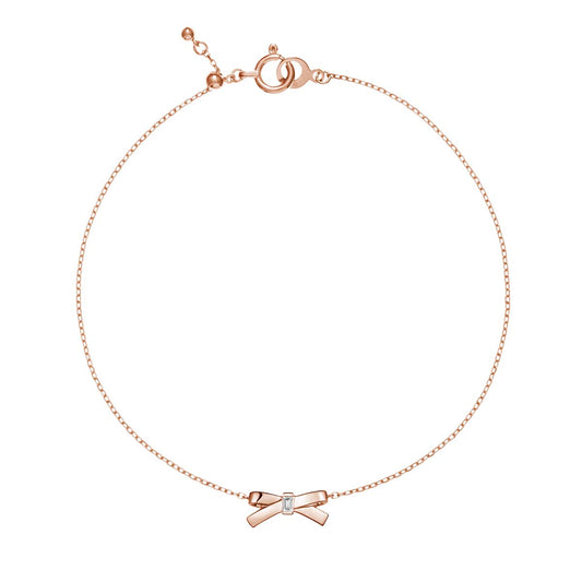petit ruban rose 手環
