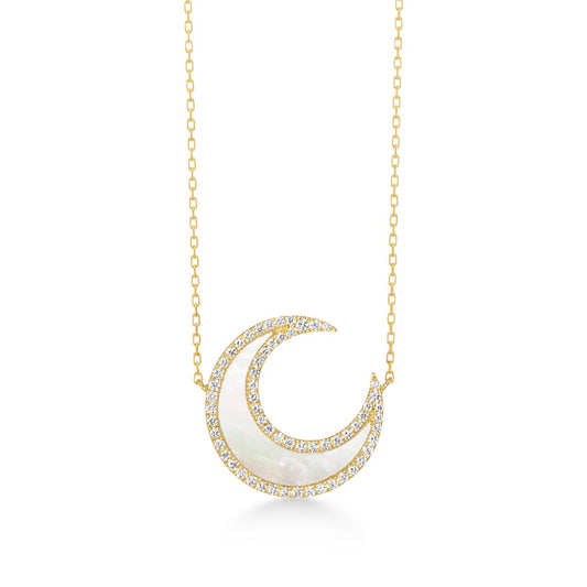 tina moon mother of pearl 項鍊