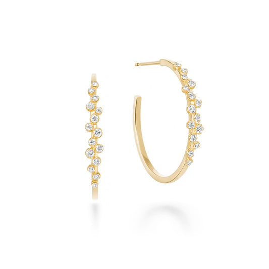 Boucles d'oreilles believe dew hoop