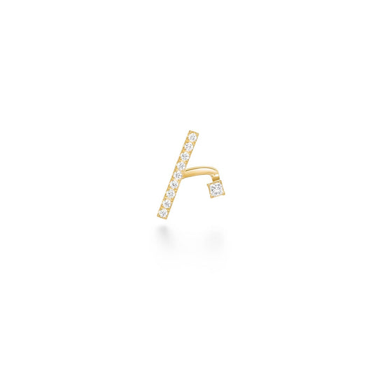 Boucle d'oreille tina ray carré