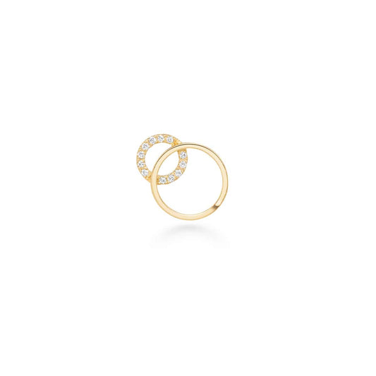 Boucle d'oreille tina aureole