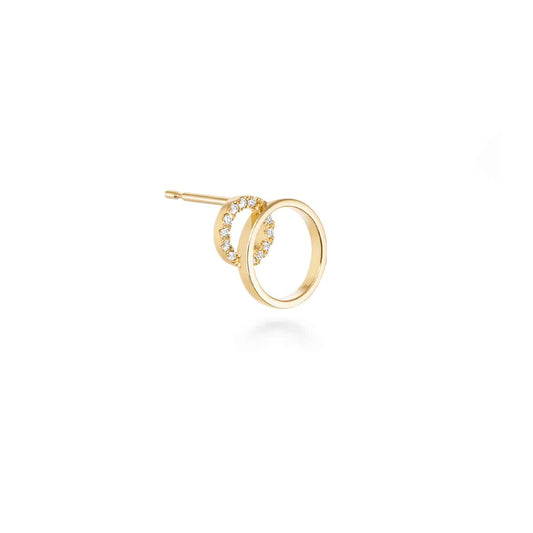Boucle d'oreille tina aureole