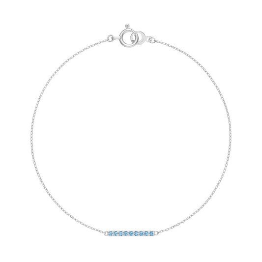 tina chain 手鍊 (藍寶石)