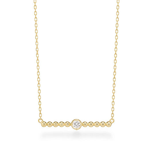 filament line necklace