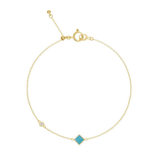 nudity grand turquoise 手鍊