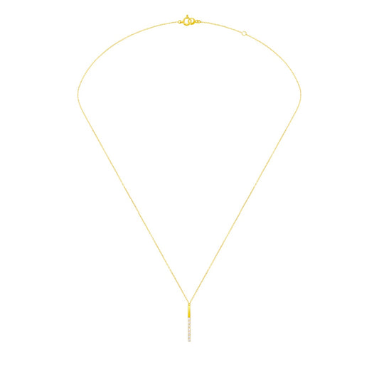 chandelier line necklace