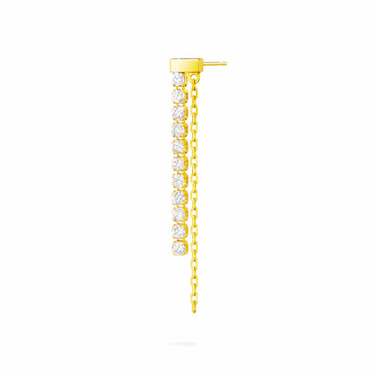 chandelier line combination earring