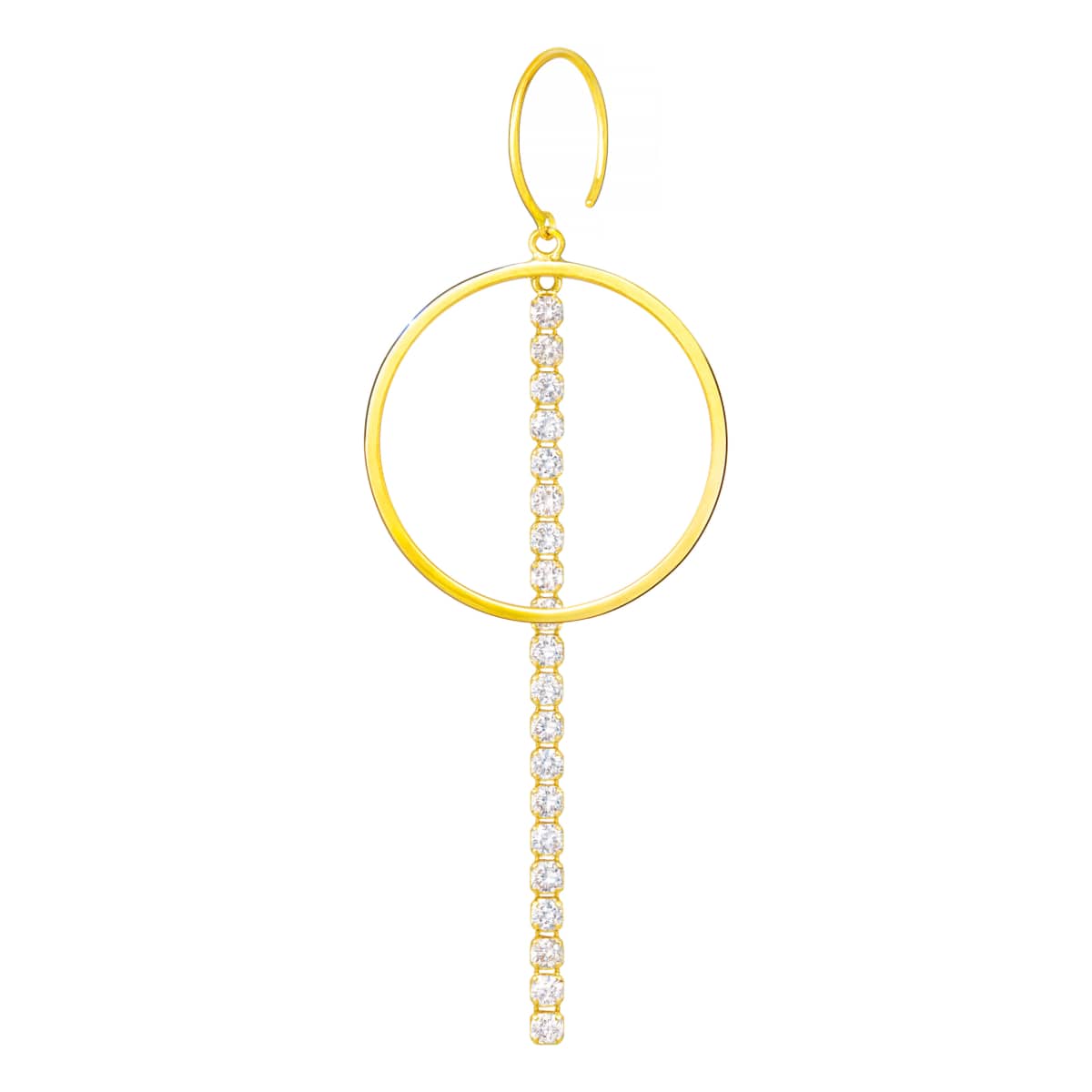 chandelier hoop耳環