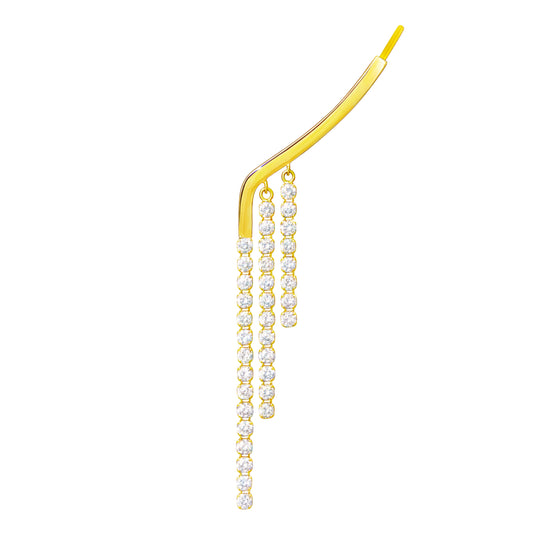 chandelier flow earring