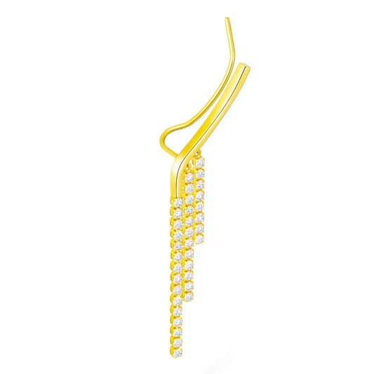 chandelier flow earring