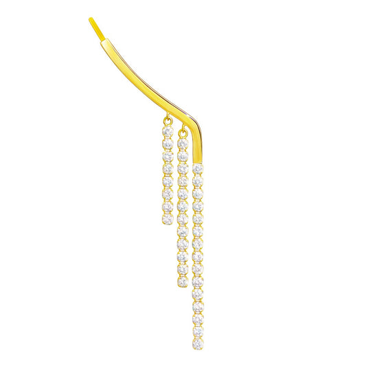 chandelier flow earring