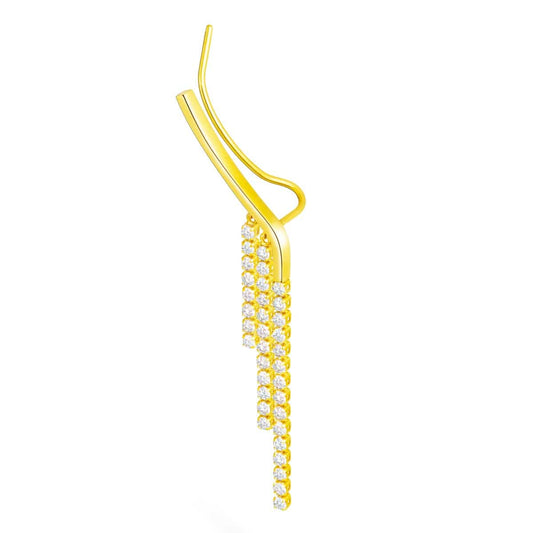 chandelier flow earring