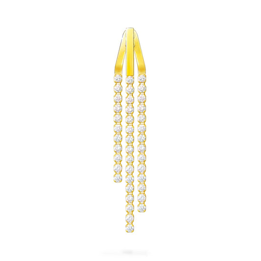 chandelier triple line earring