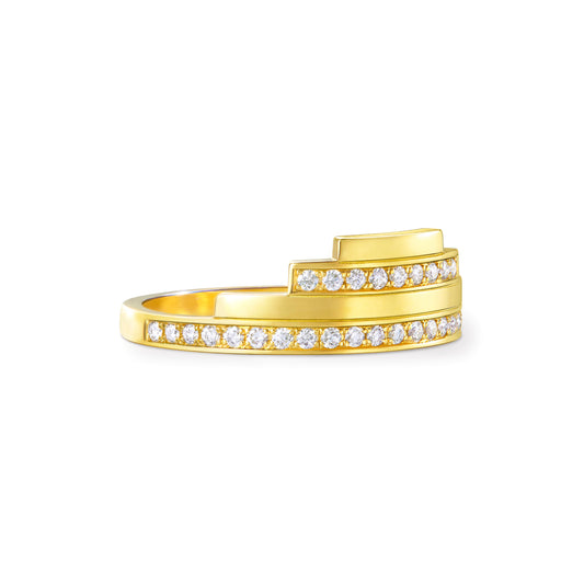 chandelier layered ring