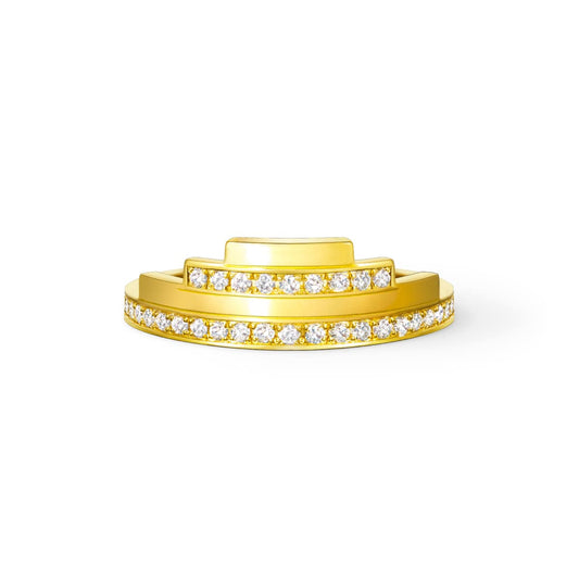 chandelier layered ring
