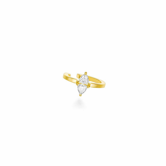 cerf-volant losange diamond ear cuff