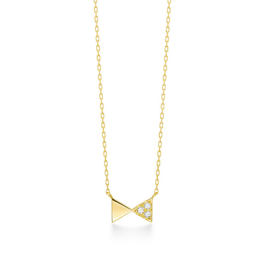 cerf-volant pavé combination necklace