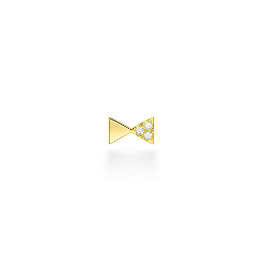cerf-volant pavé combination earring