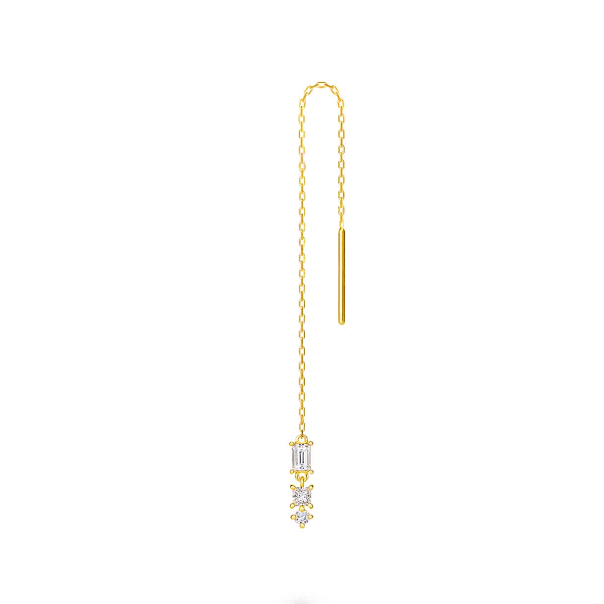 Boucles d'oreilles mosaic solana chain