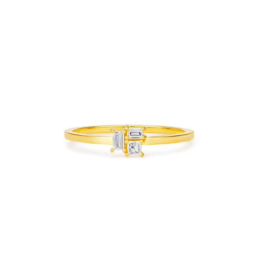 Bague mosaic lueur