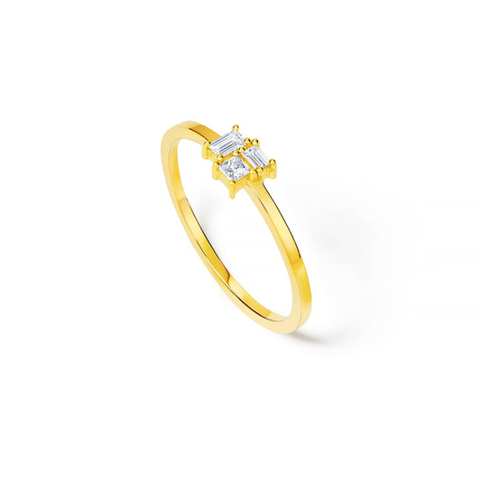 Bague mosaic lueur