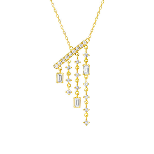 chandelier sway necklace