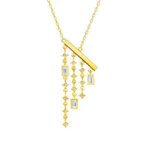 chandelier sway necklace
