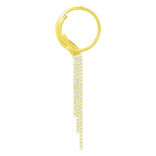 chandelier circle grand earring