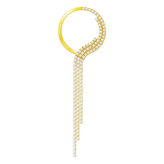 chandelier circle grand earring