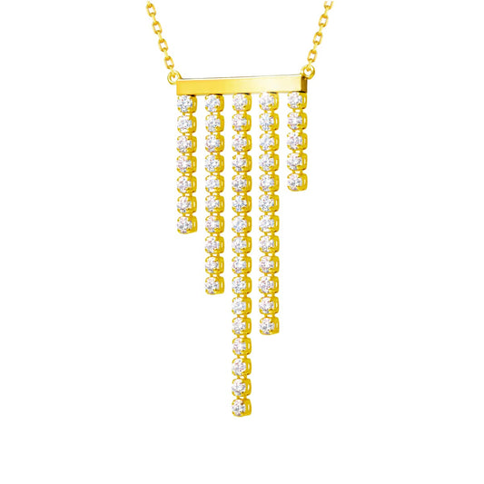 chandelier grand necklace