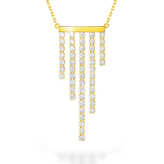 chandelier grand necklace