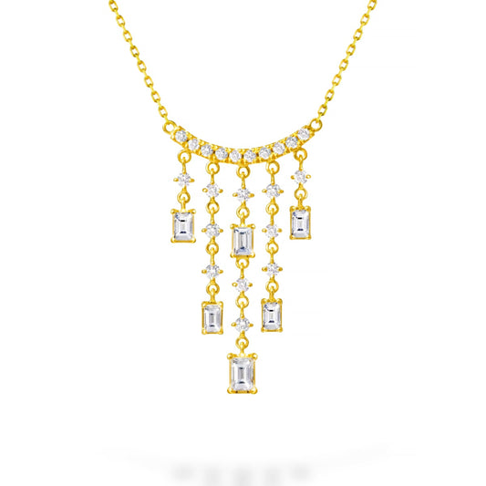 chandelier sway grace necklace