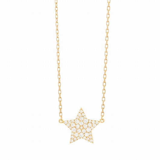 étoile pavé midi 項鍊 (0.2克拉)