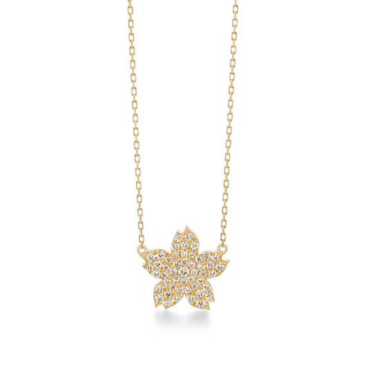 sakura pavé midi 項鍊